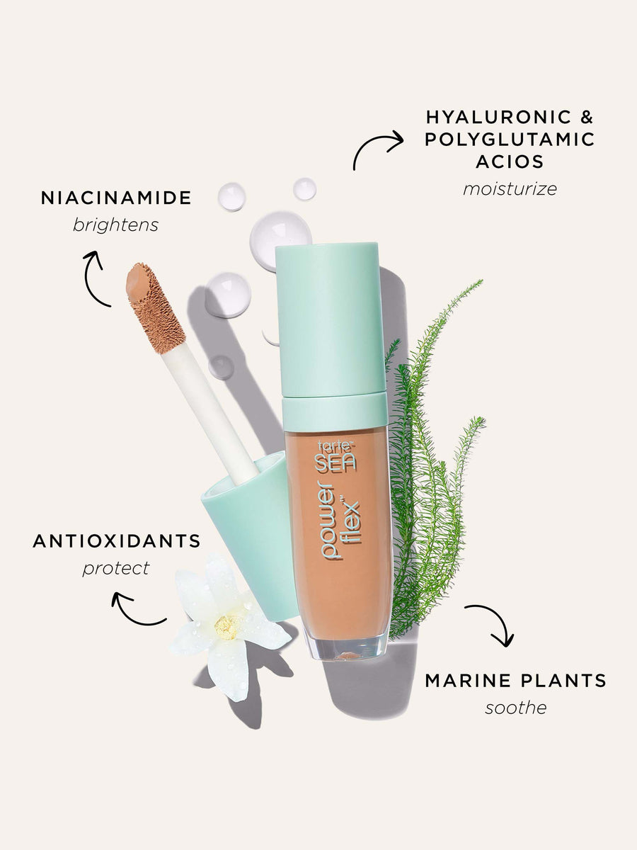SEA travel-size power flex concealer coverage result