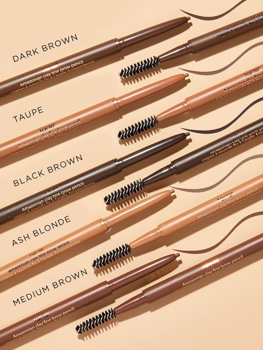 Amazonian clay fine brow pencil coverage result