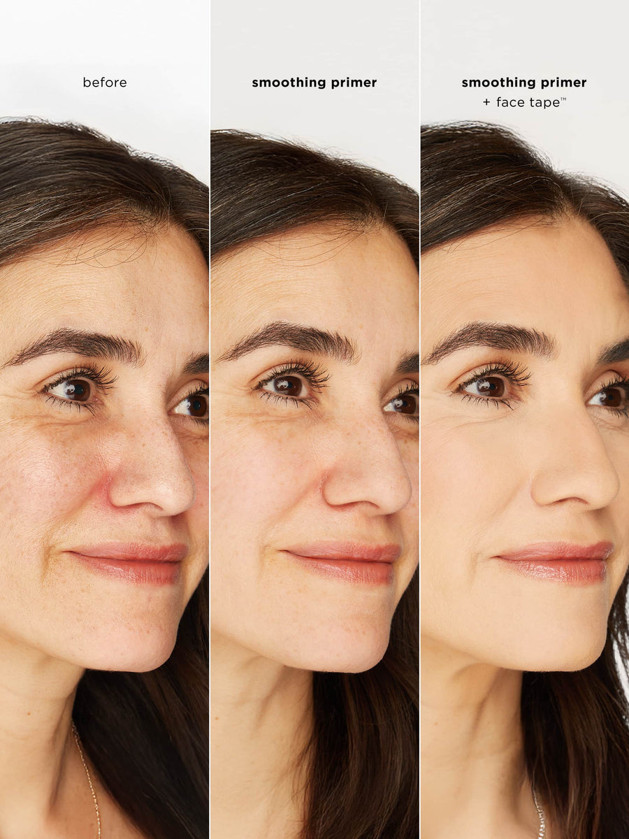 face tape™ smoothing primer coverage result