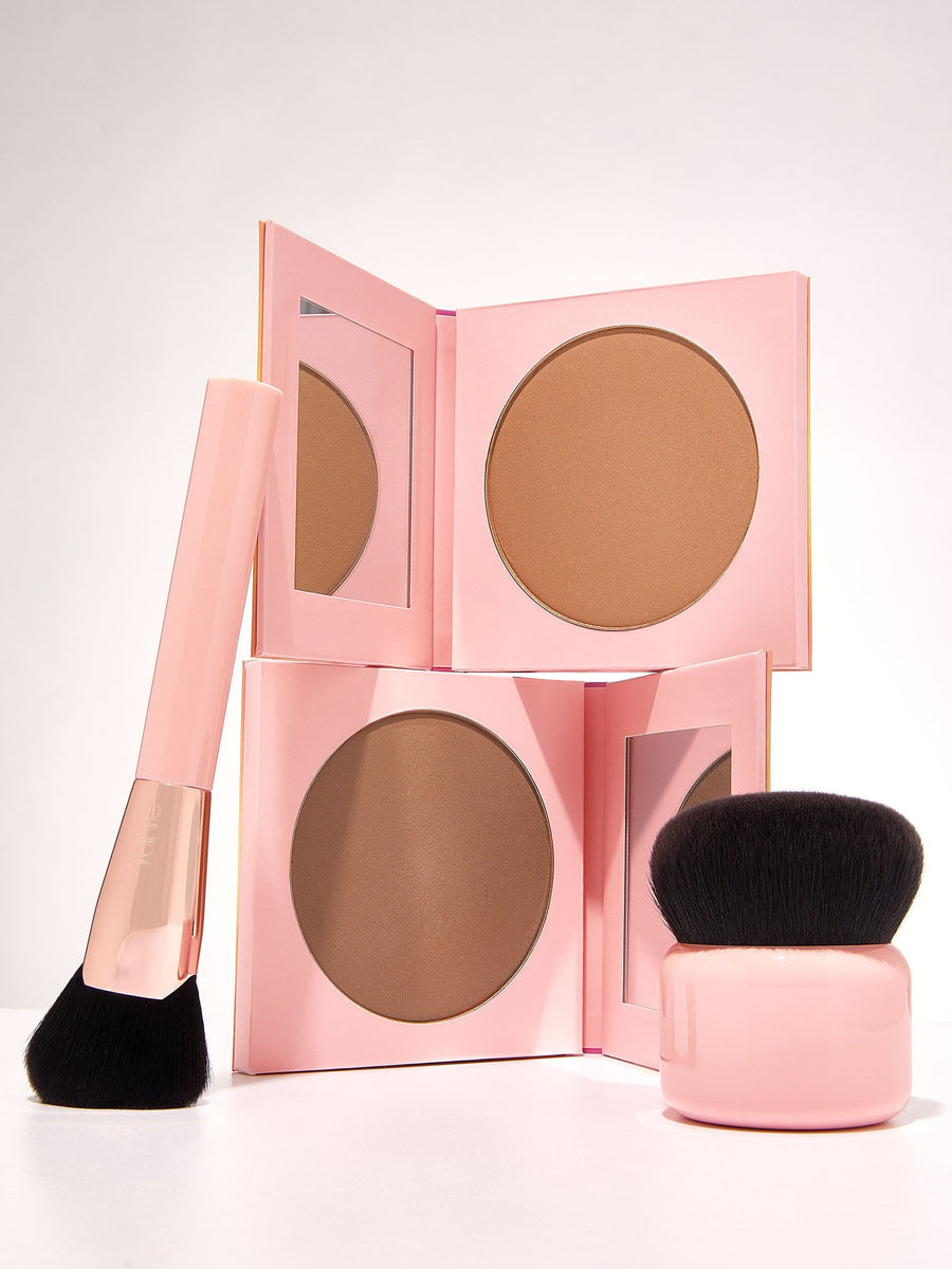 kabuki brush coverage result
