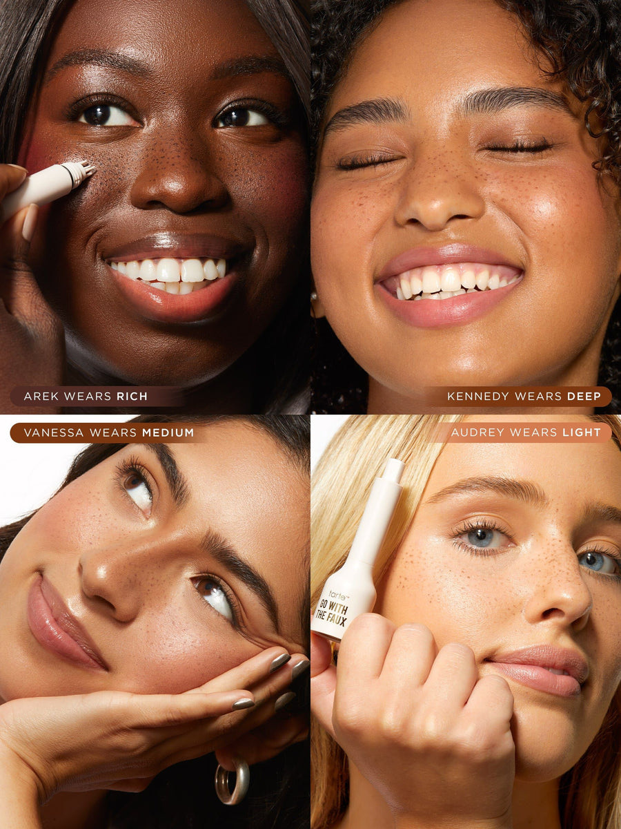 go with the faux freckle stamp coverage result