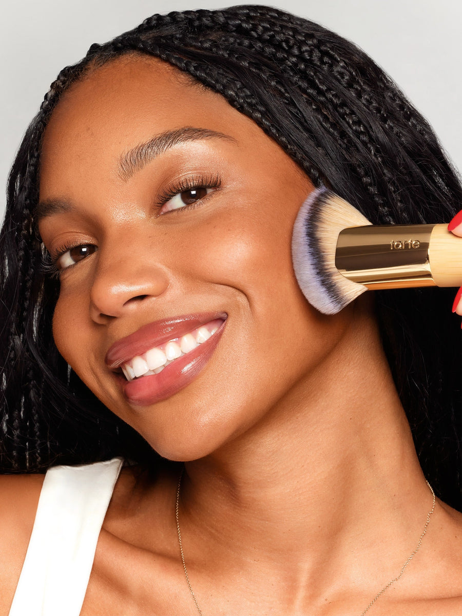 sculpting cheek brush coverage result