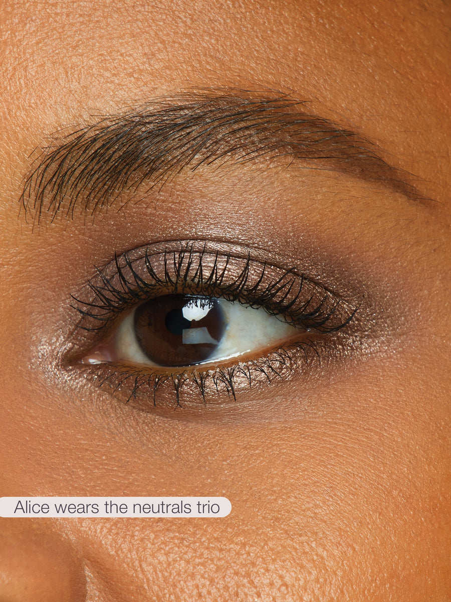 quick stick™ eyeshadow trio coverage result