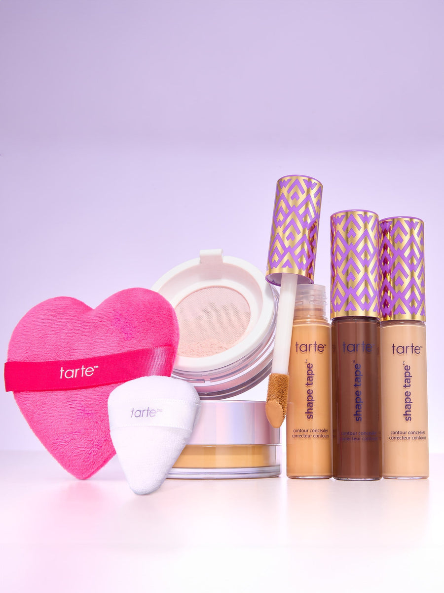set & go heart powder puff coverage result