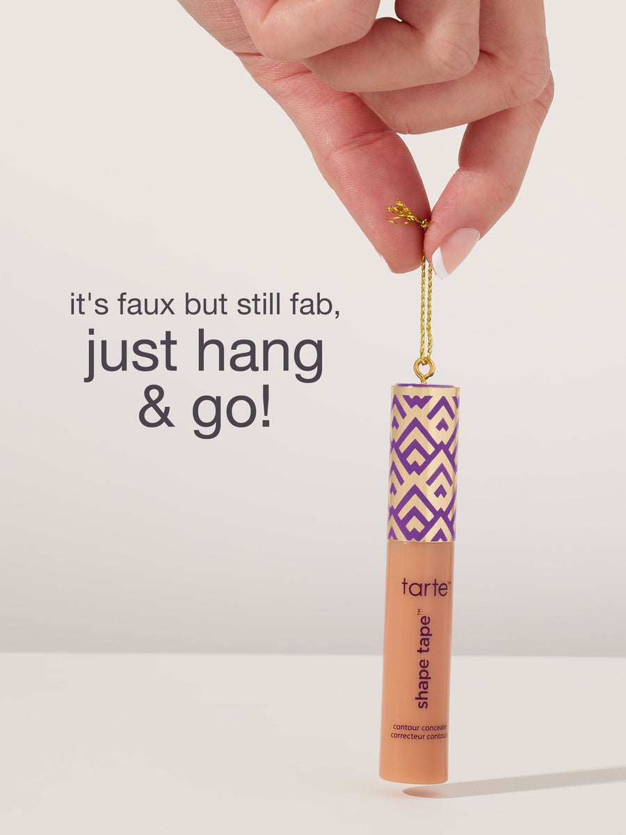 shape tape™ concealer ornament coverage result