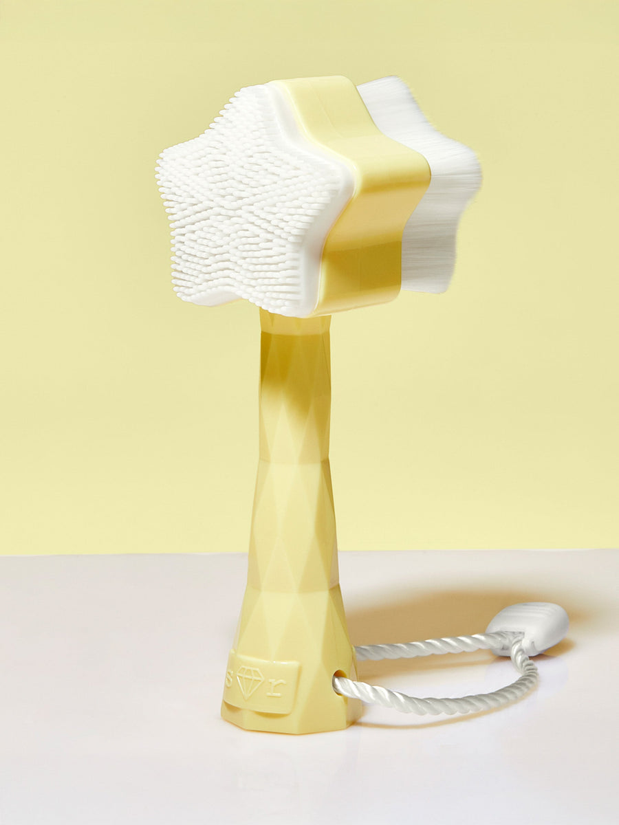 cleansing face brush coverage result
