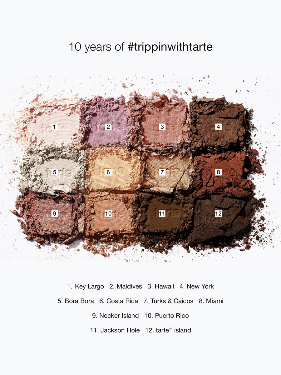 #trippinwithtarte Amazonian clay palette coverage result