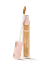 Tarte Cosmetics concealer with applicator on a white background
