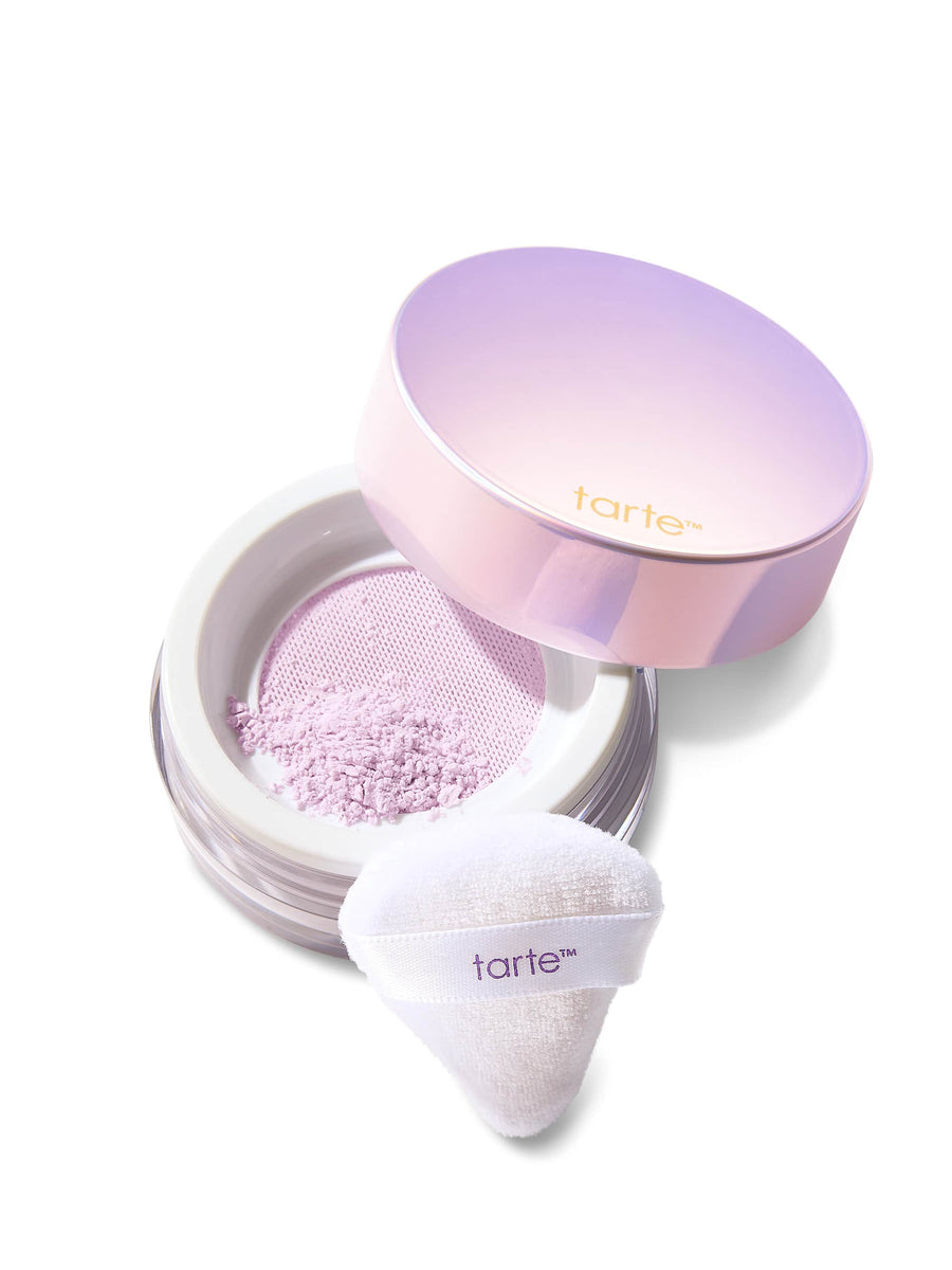 creaseless setting & brightening powder coverage result