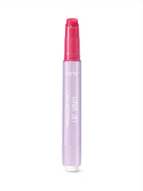 Tarte lip product with pink cap on a white background
