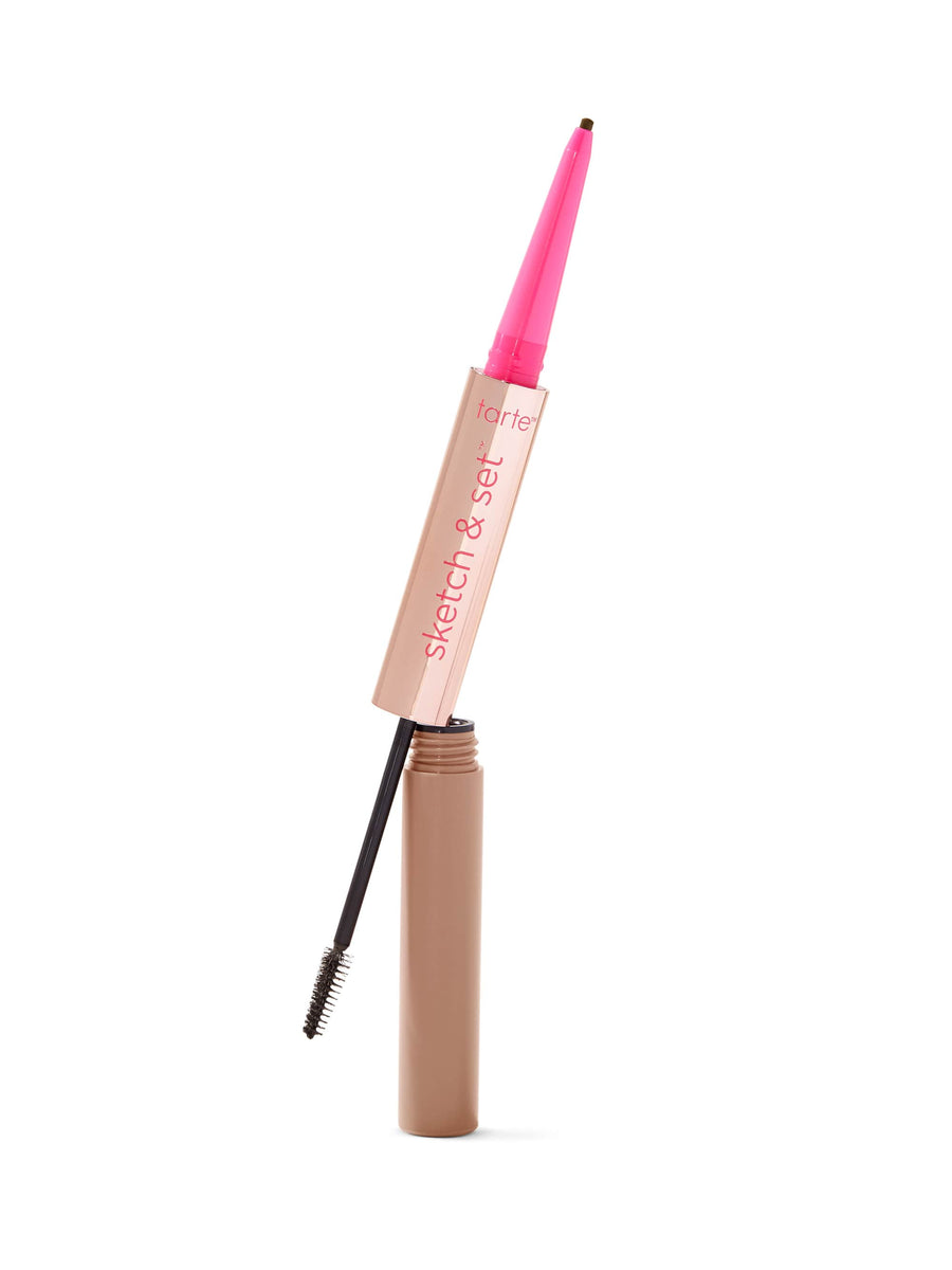 sketch & set™ brow pencil & tinted gel coverage result