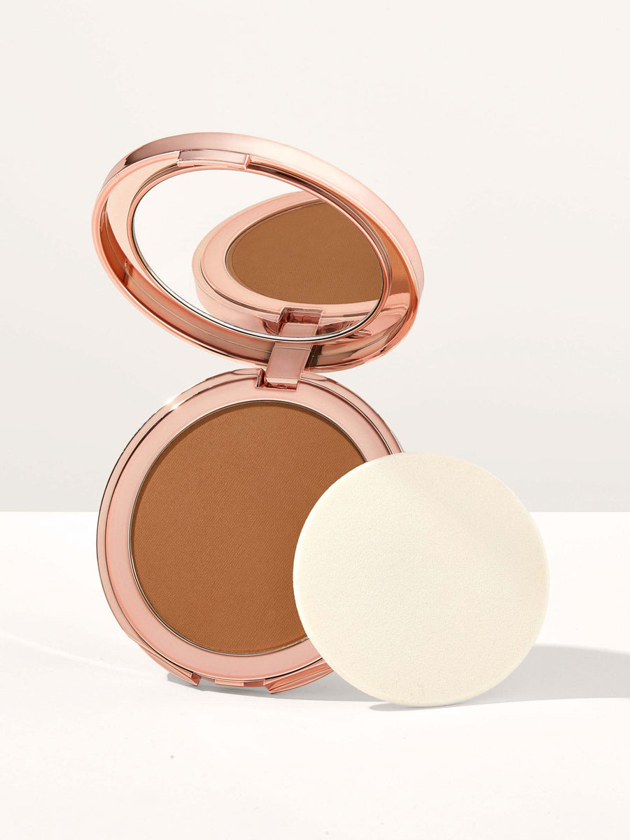 smooth operator™ Amazonian clay tinted pressed finishing powder coverage result