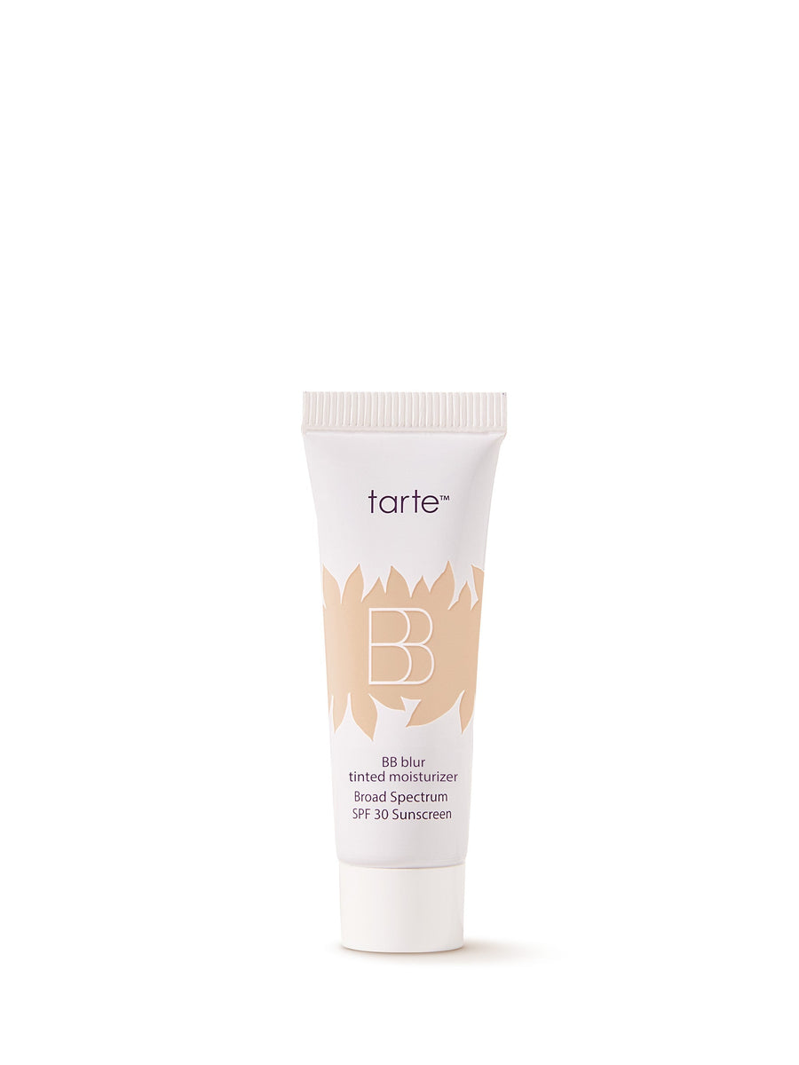 travel-size BB blur tinted moisturizer SPF 30 coverage result